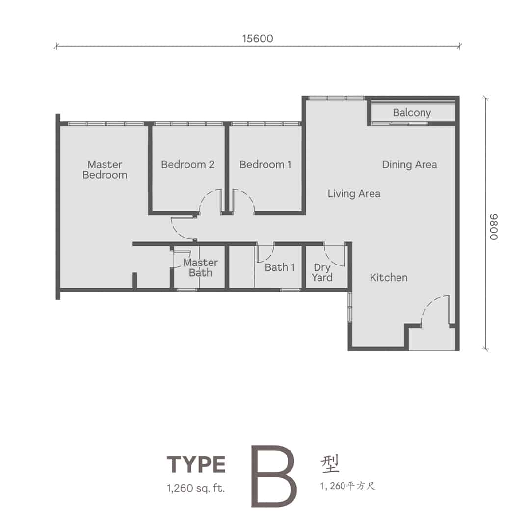 Type B Wellspring Residences site plan